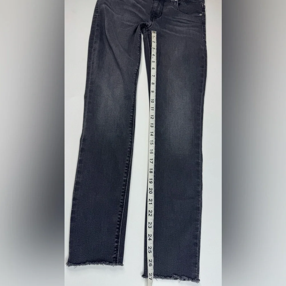 Hudson Krista Super Skinny Faded Black Stretch Jeans Size 27/4